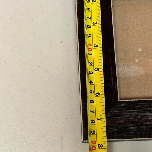 Vintage Weathered brown wooded Picture Frame - Picture 13 of 14